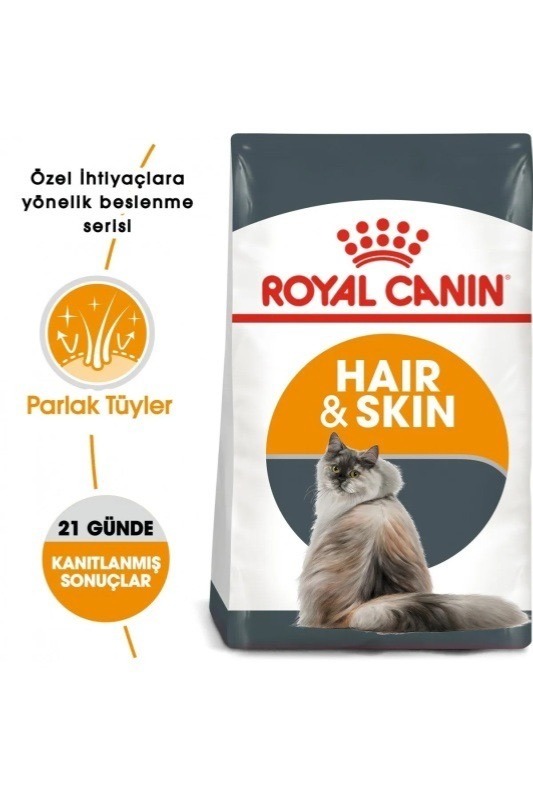 Royal Canin Hair Skin Deri Ve Tüy Sağlığı Için Kedi Maması 4 KG